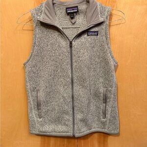 Patagonia Light Gray Fleece Jacket